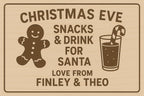 Personalised Christmas Teacher Gift – Laser Engraved Wooden Board