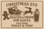 Personalised Christmas Teacher Gift – Laser Engraved Wooden Board