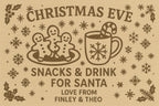 Personalised Christmas Teacher Gift – Laser Engraved Wooden Board