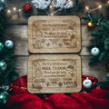 Personalised Christmas Teacher Gift – Laser Engraved Wooden Board
